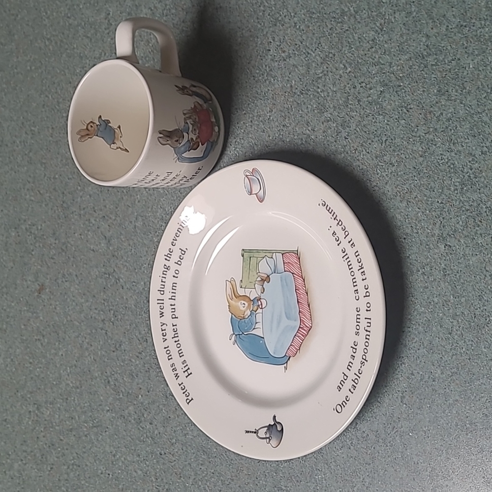 Peter Rabbit Wedgewood China for child